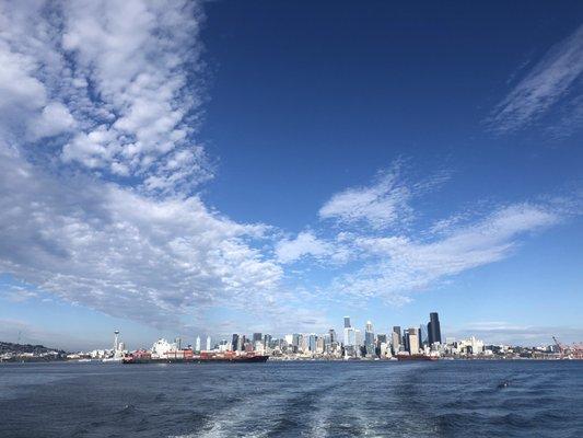 View from the water taxi