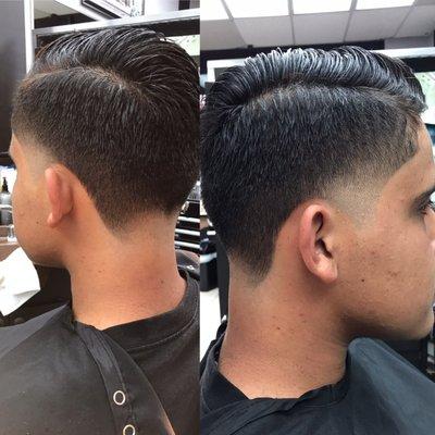 Cut by king the barber #kingmelifestyles #magicrazorbarbershop