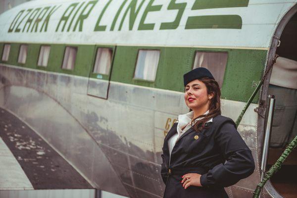 Expect 1940s flight crew uniforms and a flight experience like back in the days.