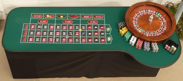 Roulette table