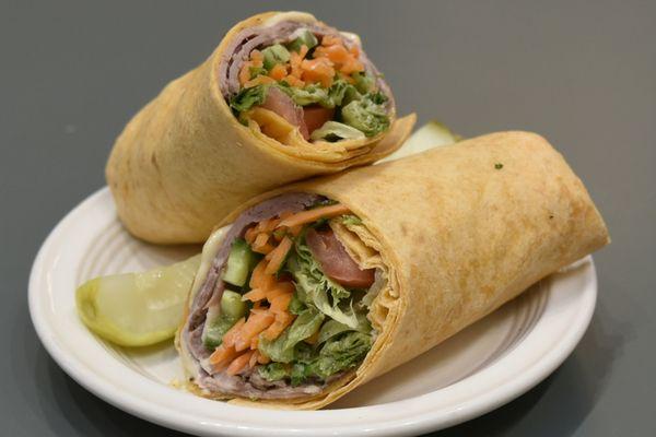 Beef Bahn Mi wrap.