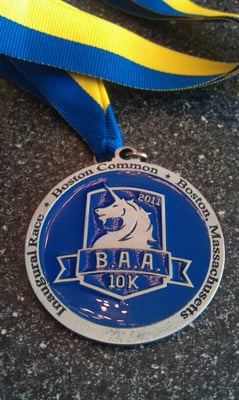 Finisher's medal!