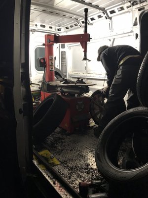 Mobile tire repair!