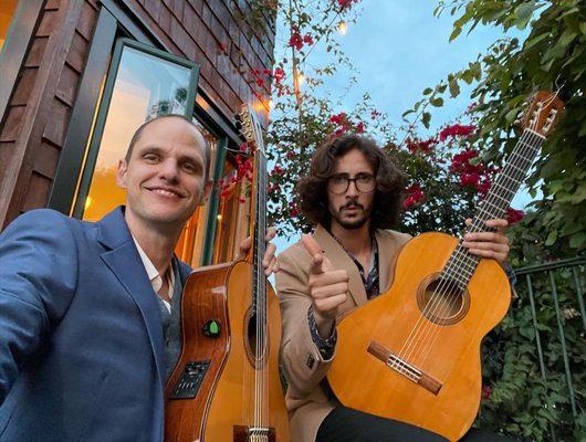 Latin Flamenco Guitar Duo at a Private Event