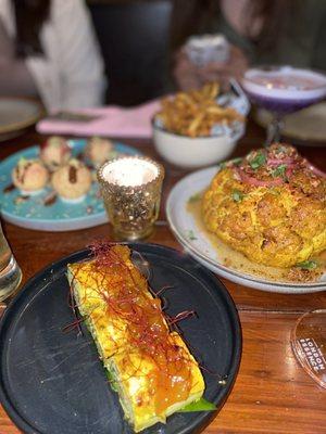 Paneer Cheese Rolls Tandoori Cauliflower Magic Masala Fries