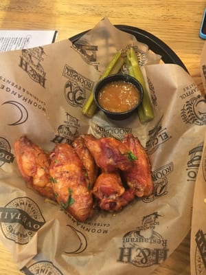 Thai Peanut Wings and jelly dip