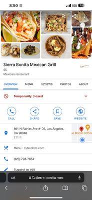 Sierra Bonita Mexican Grill