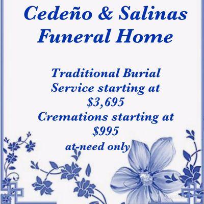 Cedeno and Salinas Funeral Home