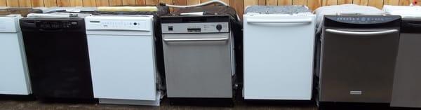 Dishwasher Factory has a variety of dishwashers on hand