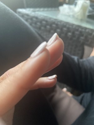 My nails now after I spent a year growing then out