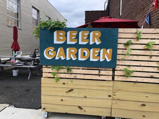 Beer garden for all your beer needs