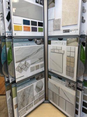 Browse thru our tile - Daltile, A/O, F2K, Happy Floors, Glazzio, IWT, LIA and more!