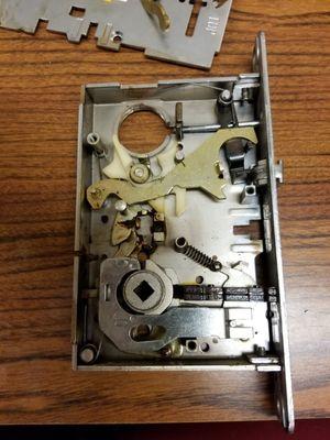 We work on mortise locks.
A - Z Lock & Key 
248-853-5344