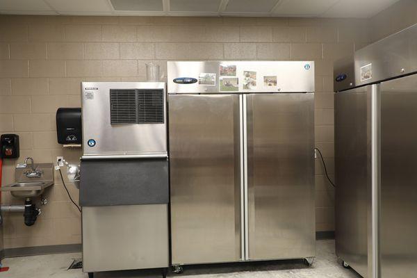 Refrigerators inside Bob's Kitchen