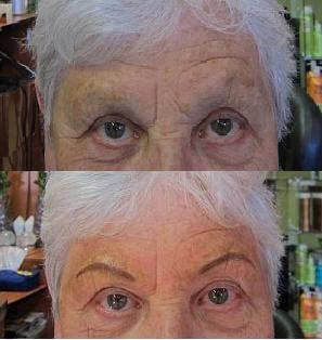 eyebrow embroidery by Shirley