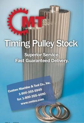 Timing Pulley Stock Catalog.