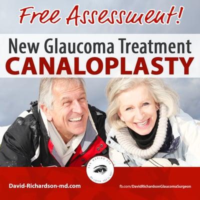 CANALOPLASTY - New glaucoma treatment! Lower IOP. Fewer drops. http://david-richardson-md.com/canaloplasty-for-glaucoma/