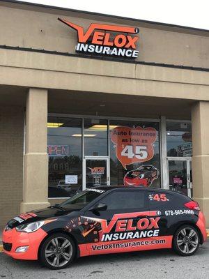 Outside view at Velox Insurance in Buford, GA