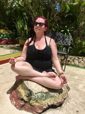 Bliss on Bob Marley's meditation rock