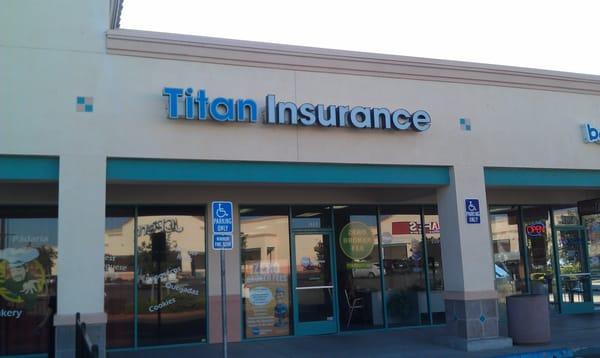 Titan Insurance Sales at 1680 Countryside Dr. Turlock, CA