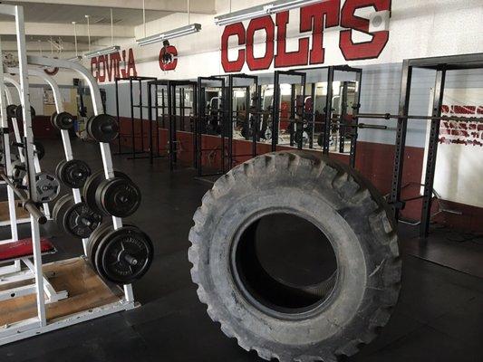 Nice weight room