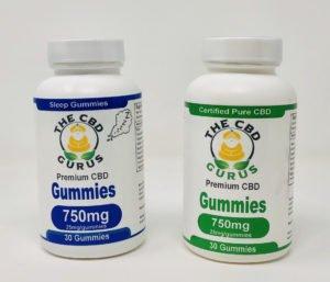 Sleep and Regular Gummies
 25mg per Gummy