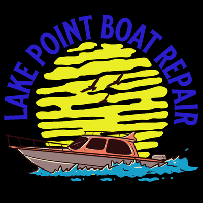 Lake Point Boat Repair Logo