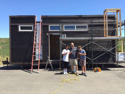 Consumes College Tiny House.