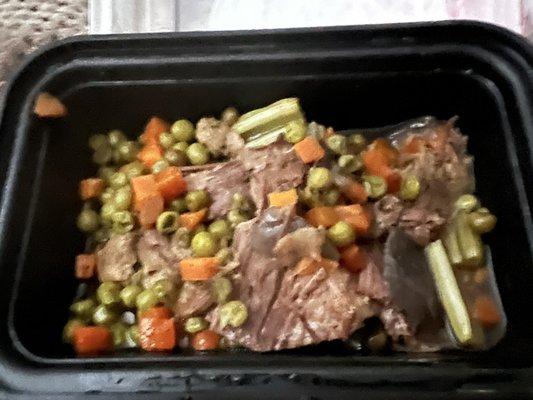 12/30/2021 again. Pot Roast at AVISTA! Ok, this is much more, it is in same small container, see next