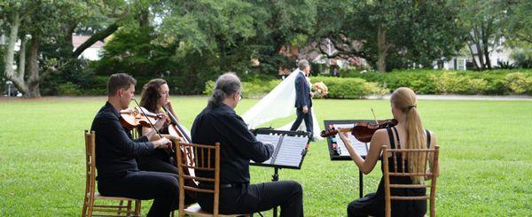 string quartet, lowndes grove, charleston sc