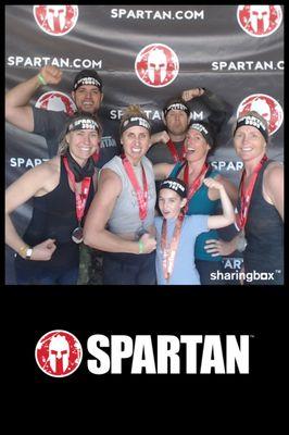 Post Spartan race photo op!