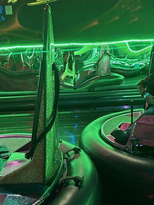 They really have bumper cars. Kool