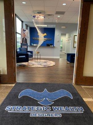 Entrance Into our Suite of our independent financial planning firm in Lexington, Kentucky.