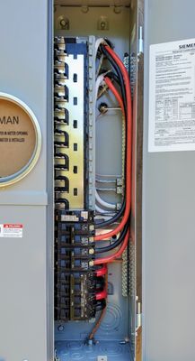 200amp main electrical panel in Orinda