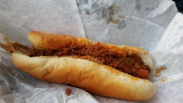 Chili dog.