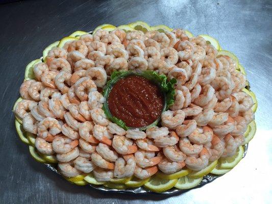 Shrimp Tray.