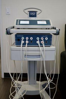 Our RST Sanexas Machine that improves symptoms of neuropathy & chronic pain