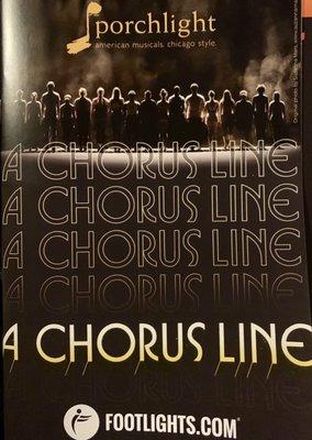 A Chorus Line musical