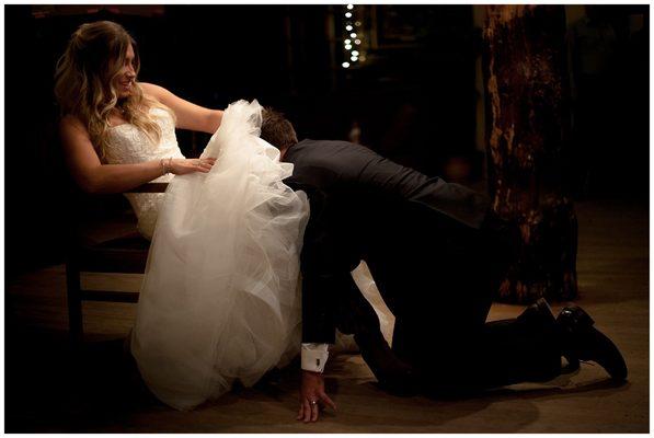 An outdoor wedding at the Wasatch Mountain Lodge. Brighton, Utah.