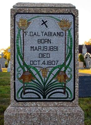 Hand Made Marker, St. Mary's Catholic Cemetery