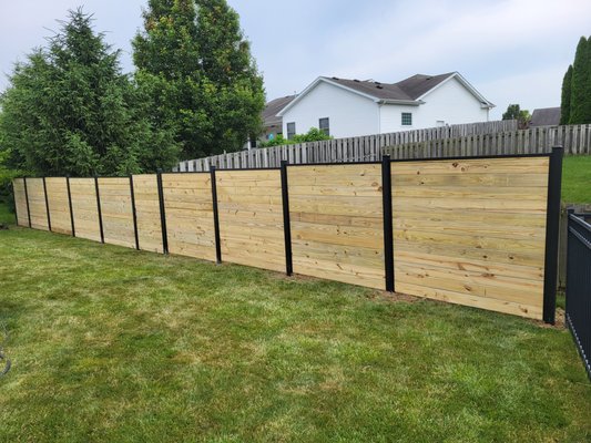 Fence build.