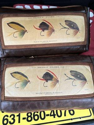 Orvis fly fishing pillows.