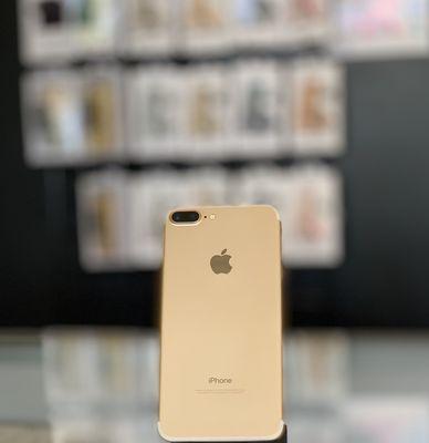 Gold iPhone 7 Plus for sale at iPhone Repair 4 Less in Lafayette