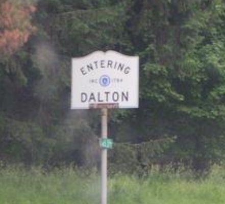 Entering Dalton from Pittsfield!