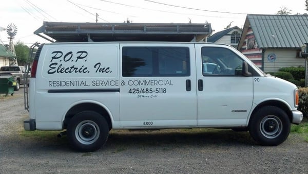 POP Electric work van!