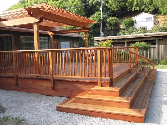 Deck and Pergola in San Anselmo