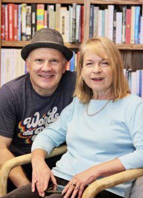 Dan and Marjean Cafaro, owners of Atticus Books & Music