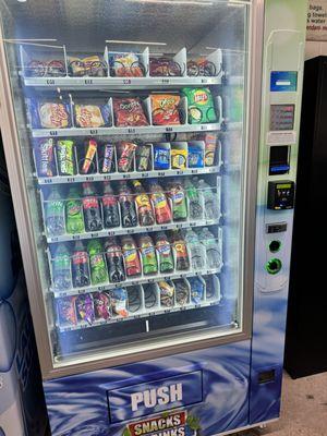 New vending to provide a bite while you wait