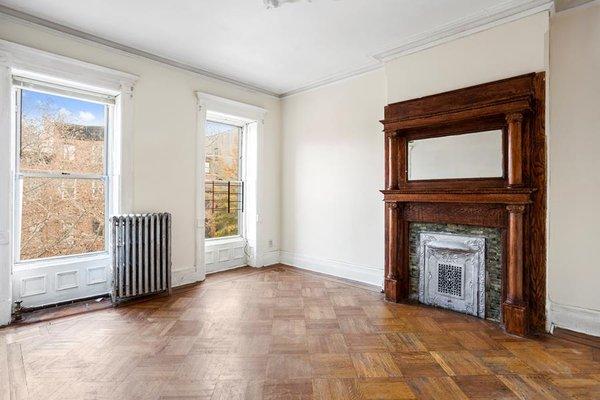 Brownstone Details: Ornate Fireplace Mantels