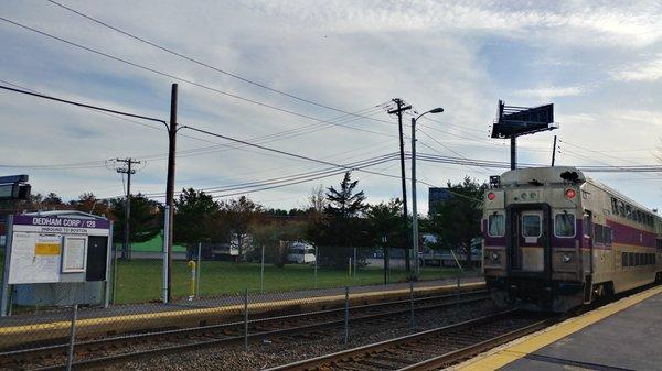 Dedham Corporate Center station